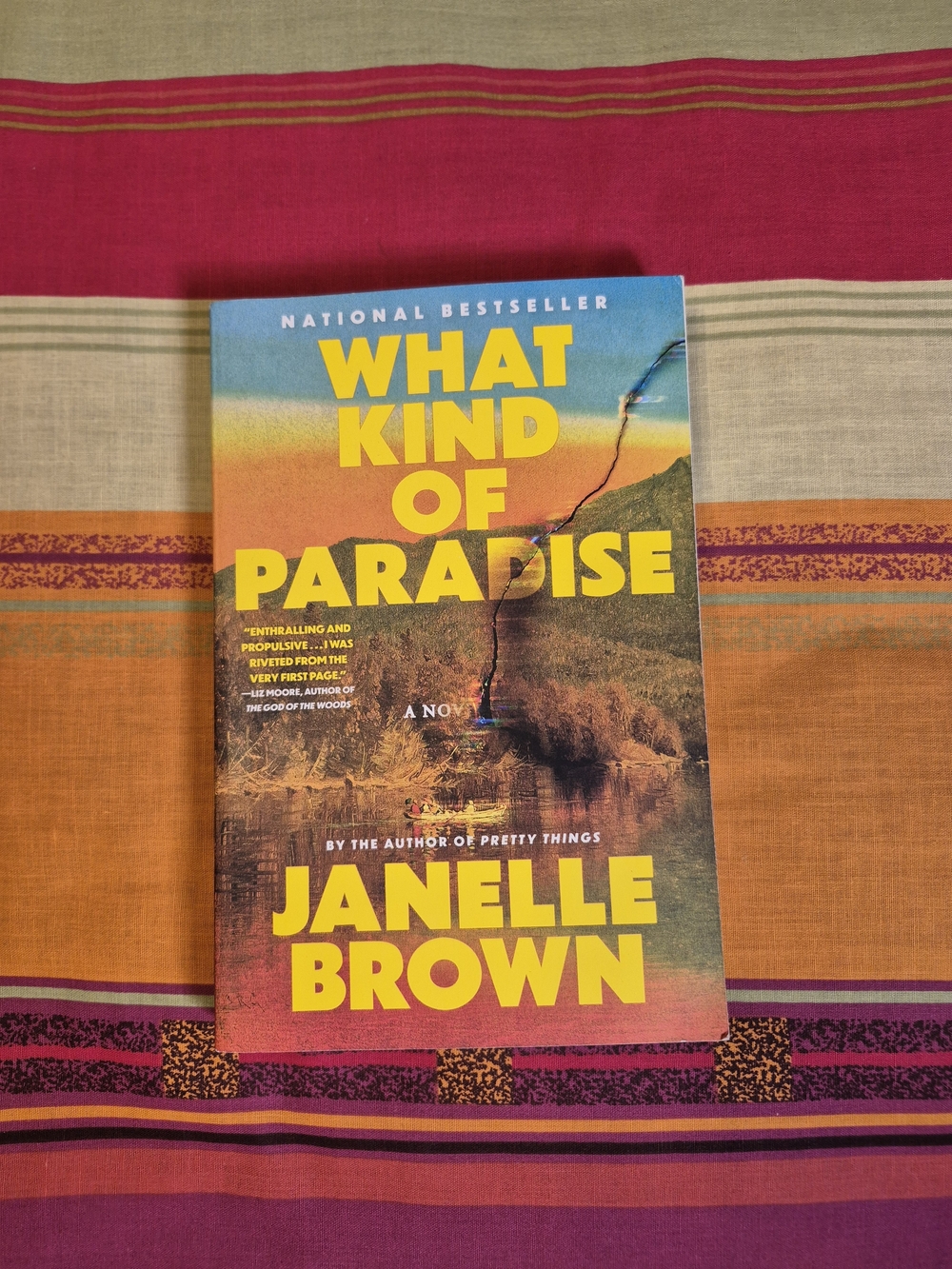 Janelle Brown "What Kind of Paradise" – Novel (Yellow Cover)